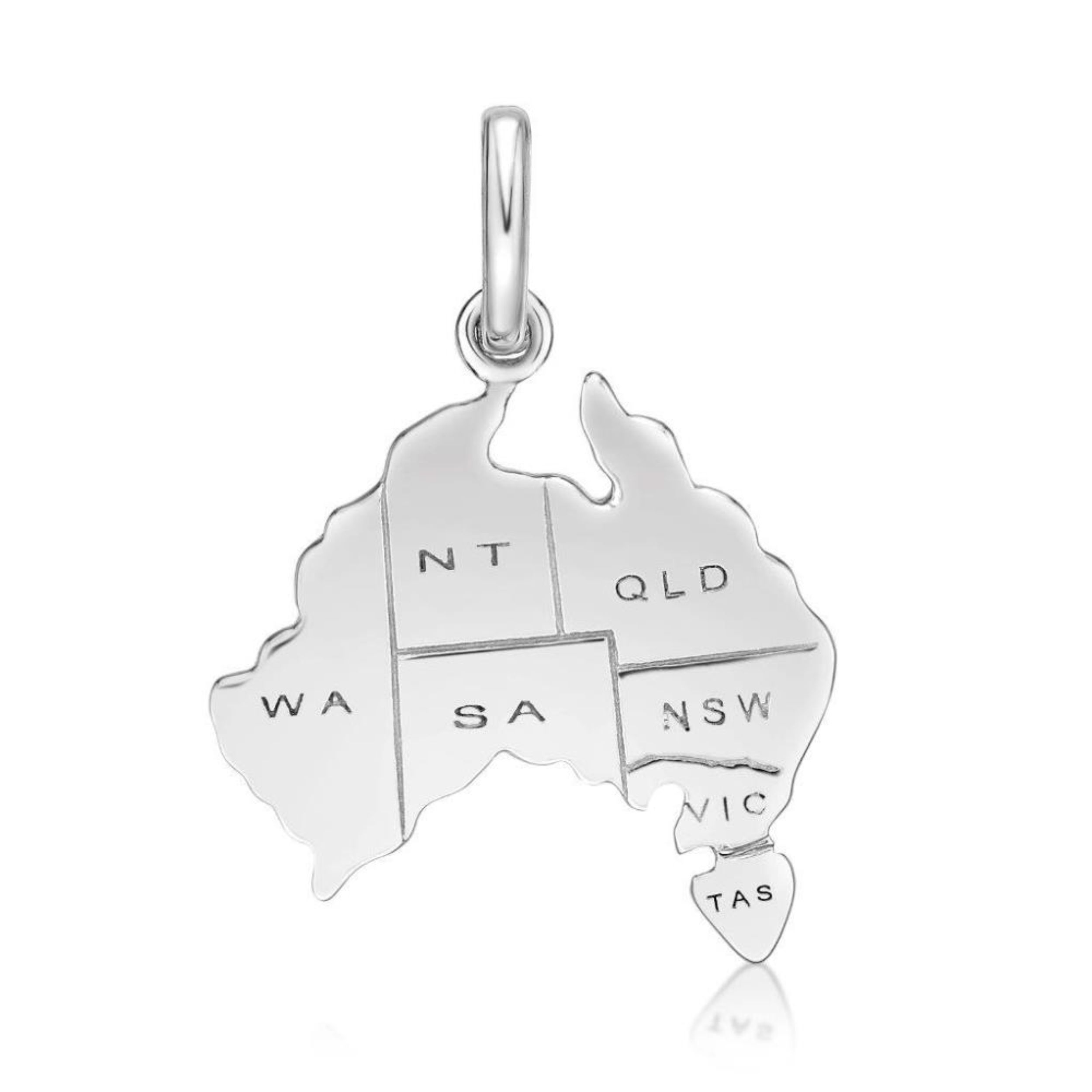 Picture of OZZIE MAP with STATES CHARM